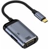 AppleKing 3v1 video a nabíjacia redukcia - HDMI / VGA / USB-C na USB-C - tmavo sivá - možnosť vrátiť tovar ZADARMO do 30tich dní