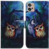 PROTEMIO 54218 ART Peňaženkový kryt Motorola Moto G32 OWL