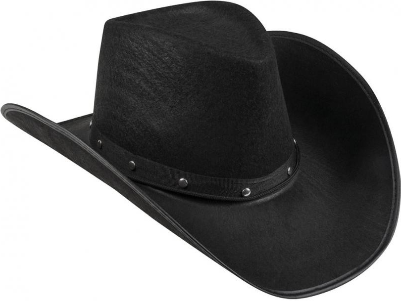 Pánsky kovbojský klobúk - Čierny