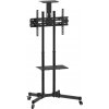 Mobilný TV stojan pre 37-70 palcov 50 kg, dve police