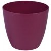PLASTKON - Kvetináč dekoračný ELLA 18 vínový