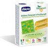 CHICCO Nálepky farebné parfumované proti hmyzu s prírodnou ochranou 12ks Natural