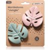 Saro Baby Jungle hryzadielko Mint/Blossom 2 ks