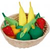 Goki Detský obchodík ovocie v košíku 23 ks