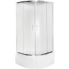 Besco Modern 165 štvrťkruhový sprchový kút Rozmery sprchového kúta: 80x80cm, MP-80-165-C