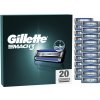 Pánske náhradné hlavice GILLETTE Mach3 20 ks (8001090821232)