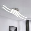 STROPNÉ SVIETIDLO STRIEBORNÉ LUSTER LED ZÁVESNÉ MODERNÉ DO OBÝVAČKY 6000K 24W