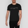 Tričko Tommy Hilfiger Black BAS 1242064