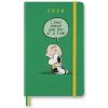 Diár 2026 - L (A5)| Denný | Tvrdá väzba | Peanuts