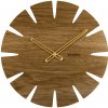 Dubové hodiny Vlaha so zlatými ručkami VCT1030, 45cm
