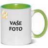 HRNČEK S FOTKOU FAREBNÝ RÁMIK SVADBA 350 ML FOTOpošta Farba: ZELENÝ