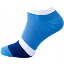 Zapana pánske farebné kotníkové ponožky Slice ZAP-013 svetlomodré