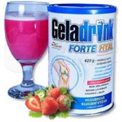 Orling Geladrink Forte Hyal Jahoda 420 g