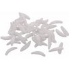 Bait Soft Worms umelí červy 50 ks biela balenie 1 sada