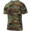 Tričko Rothco s krátkym rukávom Athletic FIT US woodland