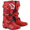 boty TECH 10, ALPINESTARS (červená, vel. 43)