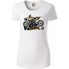 Motocross my world - Dámske tričko z organickej bavlny Origin (GOTS) - 2XL ( Biela )