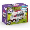 Schleich 42370 Mobilní veterinářská klinika s klisnou a ošetřovatelem