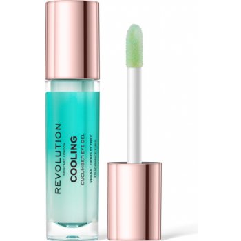 Makeup Revolution Skincare Cooling Cucumber očný gél 9 ml