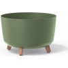 PROSPERPLAST Kvetináč GRACIA STANDARD 38cm zemito zelený