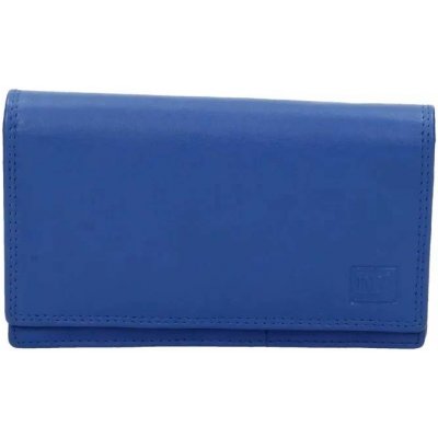 velká kožená peňaženka Dominas modrá