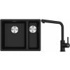 Súprava granitový drez Franke Maris 125.0687.265, kuchynská batéria Franke Lina 115.0712.435
