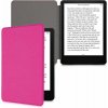 Púzdro KW Mobile - Nylon Book - KW5626533 - pre Amazon Kindle Paperwhite 5 (2021) - tmavo ružové (KW Mobile obal na Amazon Kindle Paperwhite 5 (2021), flip, Nylon Book, tmavo ružový, AutoSleep + záruk
