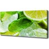 Foto obraz canvas Limetka s ľadom 100x50 cm