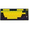 Lorgar KBP7075, Pro bezdrôtová mechanická herná klávesnica, Wireless 2.4 GHz/ BT 5.0, 75%, Displ., SK LRG-KBP7075W-YL-CS