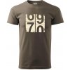 Tachometer 70 - Klasické pánske tričko vyššej gramáže - XS ( Army )
