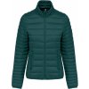 KARIBAN VINTAGE K6121 / Dámska zimná ultraľahká bunda - mineral green XXL