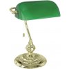 Eglo 90967 TL/1 MS-GLÄNZEND M.GLAS GRÜN BANKER stolná lampa