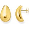 Thomas Sabo H2308-413-39 Bold - Gold-plated Teardrop Ear Studs 21,5 mm