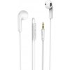 HAMA 184038 slúchadlá s mikrofónom Advance, kôstky, biele