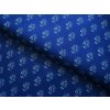 Bavlnená látka modrotlač