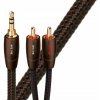 Audioquest Big Sur JR 1.5m (Prepracovaný high-endový audio kábel s konektormi 1x 3.5 mm stereo jack - 2x RCA.)