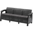 Záhradná pohovka Allibert Corfu Love Seat Max - Graphite