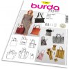 Strih Burda 7158 - Kabelka, taška, shopper