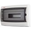 Rozvodnica na omietku 12 modulov ACQUA 3912-T plastová, IP65, priehľadné dvere