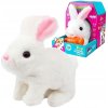 PLYŠOVÁ HRAČKA INTERAKTÍVNY ZAJAC S MRKVOU BIELY PLYŠÁK WOOPIE
