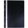 Rýchloviazač s eurodierovaním, PP, A4, VICTORIA OFFICE, čierny