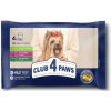 CLUB 4 PAWS Premium CLUB 4 PAWS Premium. SET kompletné konzervované krmivo pre dospelých psov v želé 4 x 85 g (5436)