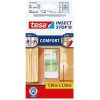 Tesa Síť proti hmyzu COMFORT, do dveří, bílá, 2x 0,65m x 2,5m
