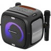 C-TECH repro Impressio Qubis, Party reproduktor, 80W, Bluetooth, SD, USB, AUX, 2x mikrofon