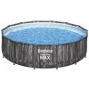 Bazén Bestway® Steel Pro MAX, 5614Z, kartušová filtrácia, rebrík, plachta, 427x107 cm