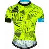 dres FORCE SHARD krátký rukáv, fluo Velikost: S