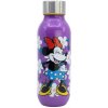 STOR Detská plastová fľaša Minnie Mouse 640 ml – skrutkovací uzáver, BPA free, 81298