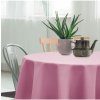 Mondo Italia Obrus okrúhly Standard Ø 140 cm svetloružový Ružová Kruh Ø 140 cm