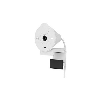 Logitech - Brio 300 Full HD webcam - Off-white