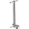 Podlahová pumpa Lezyne CNC Floor Drive 3.5 strieborná